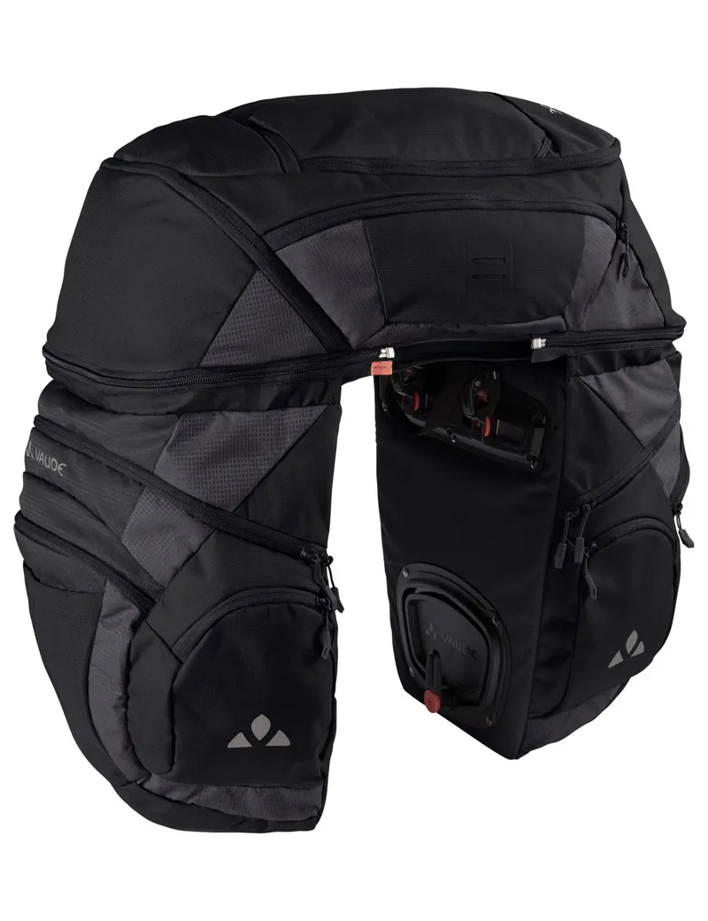 Vaude Karakorum Pro Triple Pannier Bag - 65L - Black 4 Vaude Karakorum Pro Triple Pannier Bag - 65L - Black - Image 4