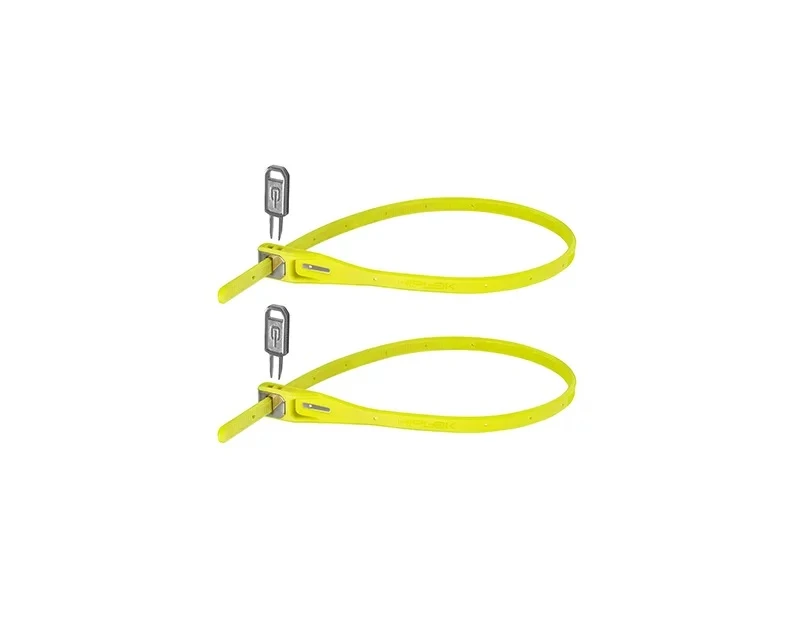 HipLok Z-Lok Armoured Twin Pack Reuseable Tie - Red - 40cm 3 HipLok Z-Lok Armoured Twin Pack Reuseable Tie - Red - 40cm - Image 3