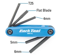 Park Tool AWS-9.2 Fold-up Hex Wrench And Screwdriver Set -Bicycle Equipment Store aws 9.2 003