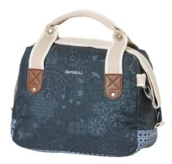 Basil Boheme Citybag Handlebar Bag - 8L - Charcoal -Bicycle Equipment Store bas18015