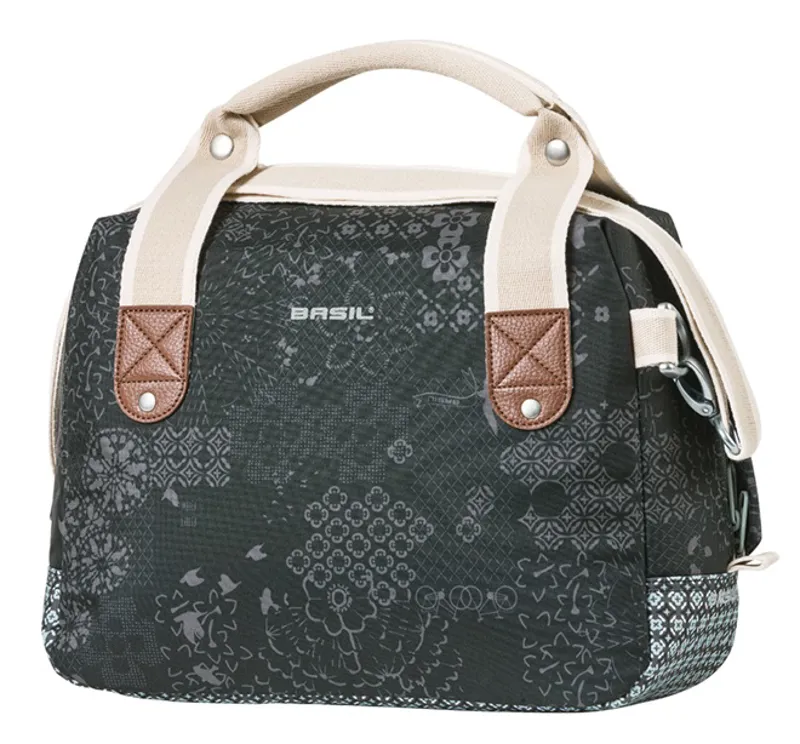 Basil Boheme Citybag Handlebar Bag - 8L - Charcoal