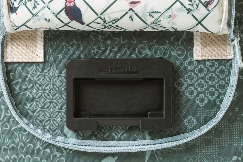 Basil Boheme Citybag Handlebar Bag - 8L - Forest Green