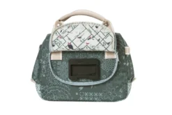 Basil Boheme Citybag Handlebar Bag - 8L - Forest Green -Bicycle Equipment Store basil boheme city bag kf handlebar bag 8l green4