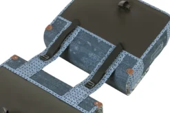 Basil Boheme Double Pannier Bag - 35L - Blue -Bicycle Equipment Store basil boheme double bag 35l blue4