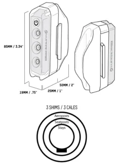 Blackburn Dayblazer 125 Lumen Rear Light 15 Blackburn Dayblazer 125 Lumen Rear Light -Bicycle Equipment Store blackburn dayblazer 125 dims