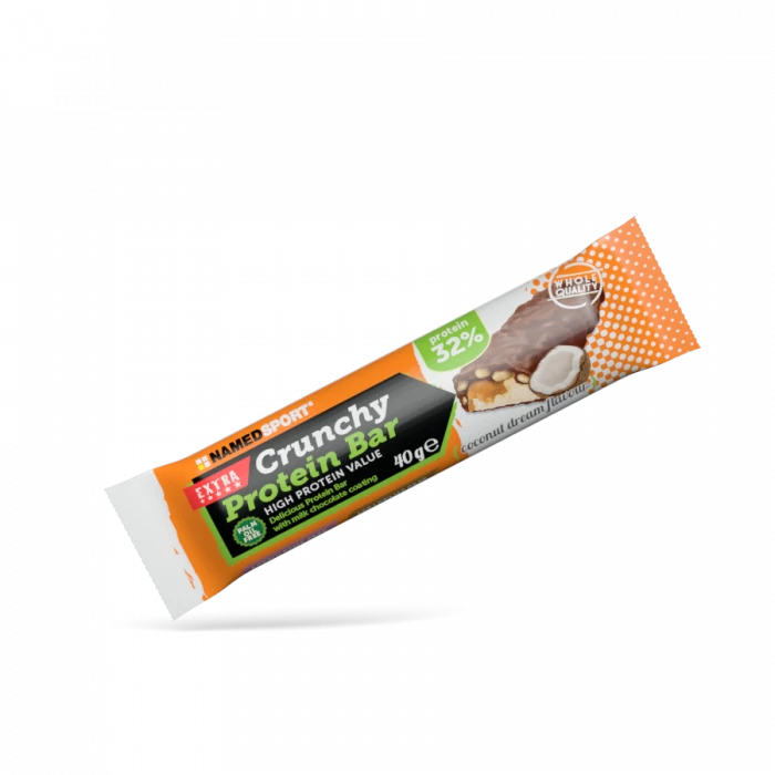NamedSport Crunchy Protein Bar 24x40g - Dark Orange 8 NamedSport Crunchy Protein Bar 24x40g - Dark Orange - Image 8