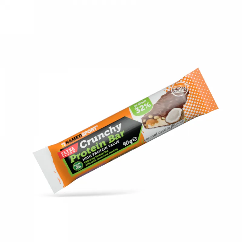 NamedSport Crunchy Protein Bar 24x40g - Chocco Banana 8 NamedSport Crunchy Protein Bar 24x40g - Chocco Banana - Image 8