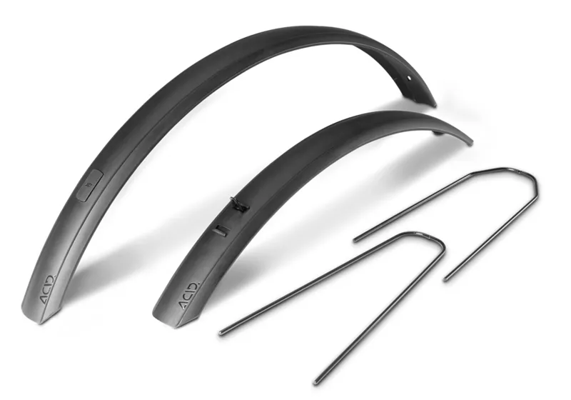 Cube Acid MTB 60 Mudguard Set With Stays - Black 3 Cube Acid MTB 60 Mudguard Set With Stays - Black - Image 3