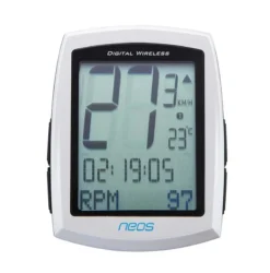 Giant Neos ANT+ Bike Computer With HRM - White - 18 X 44 X 54mm