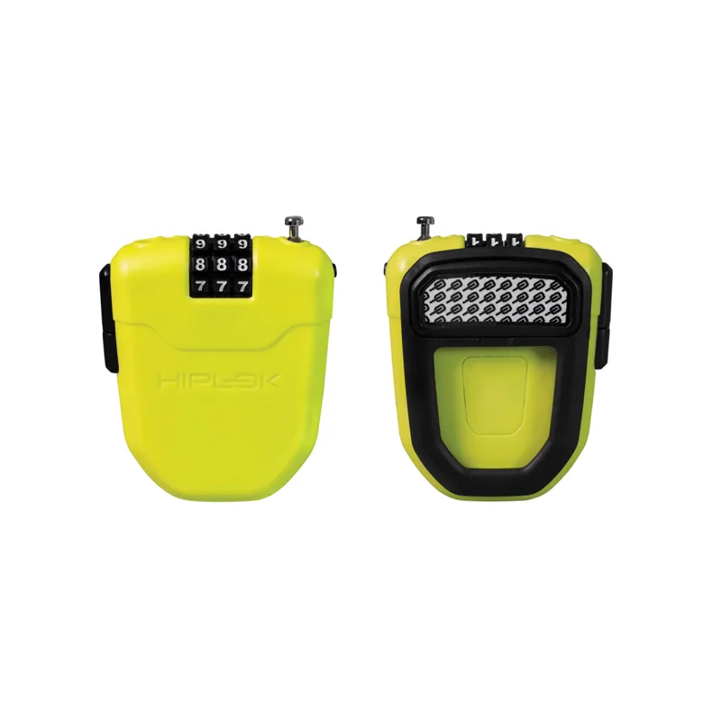 HipLok FX Wearable Retractable Combination Lock - Lime - 100cm 1 HipLok FX Wearable Retractable Combination Lock - Lime - 100cm