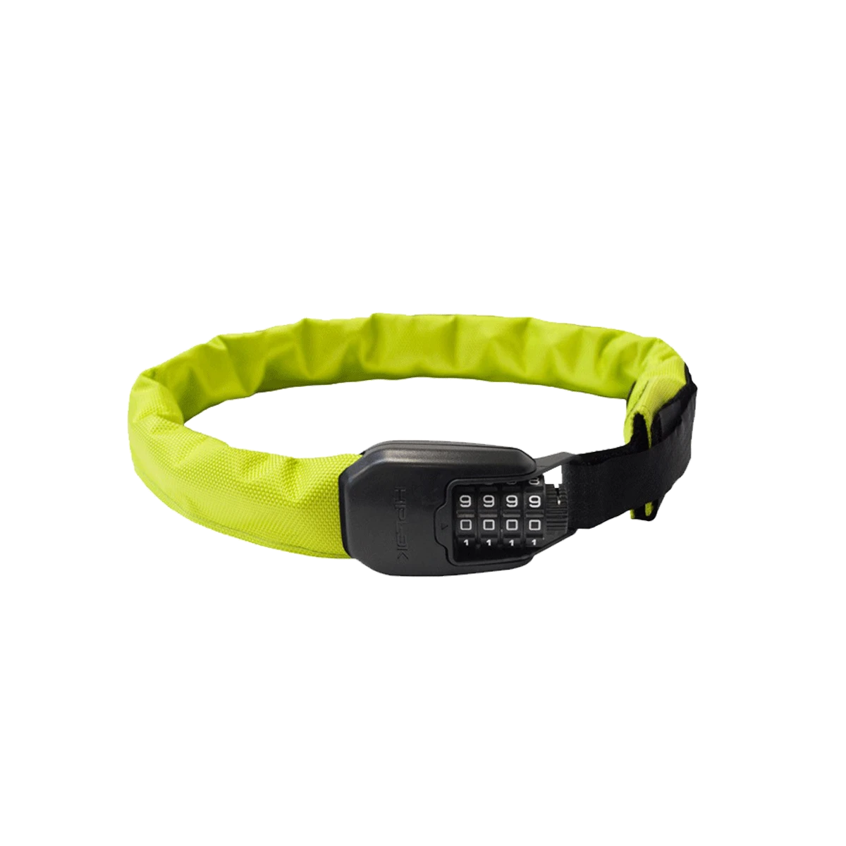 Hiplok Spin Wearable Chain Combination Lock - Fllourescent - 6mm 3 Hiplok Spin Wearable Chain Combination Lock - Fllourescent - 6mm - Image 3