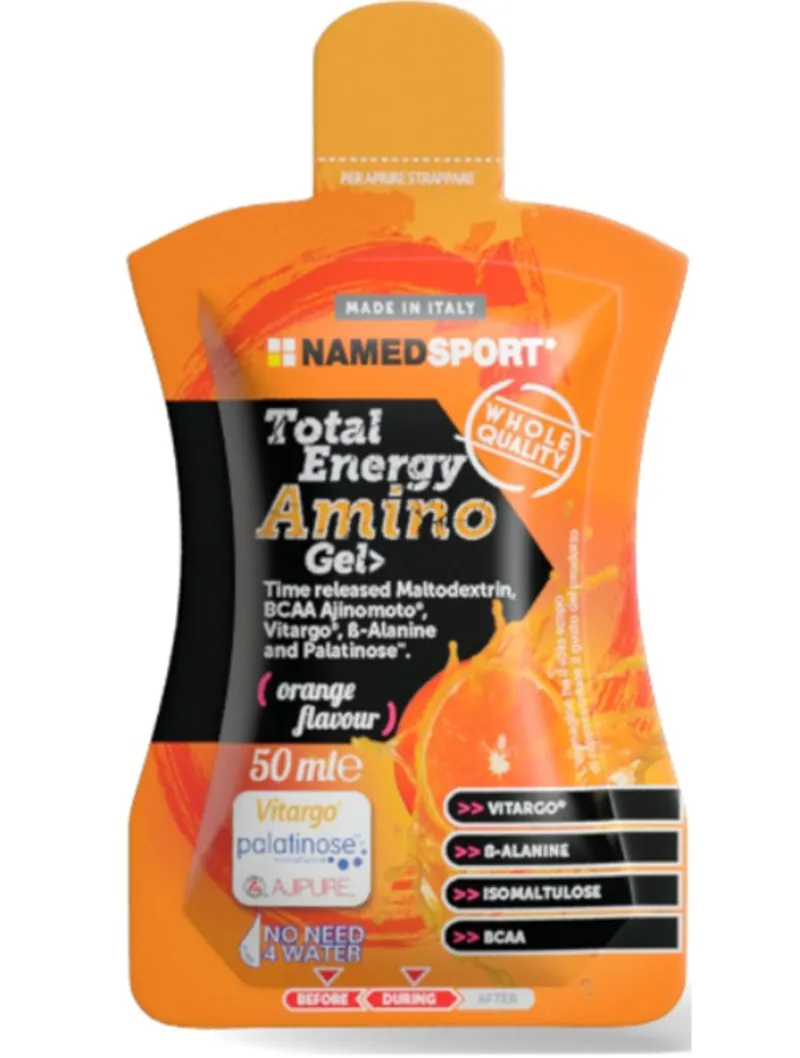 NamedSport Total Energy Amino Gel - 32x50ml - Orange 1 NamedSport Total Energy Amino Gel - 32x50ml - Orange