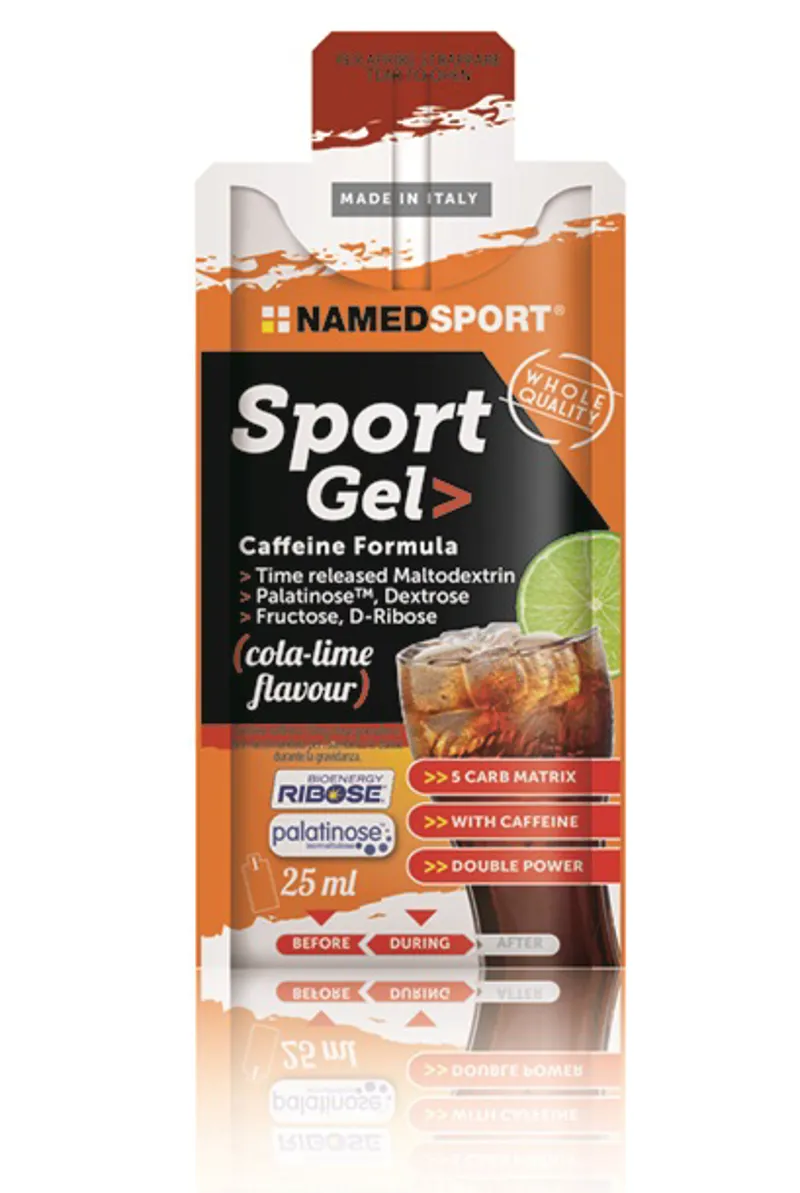NamedSport Sport Gel 15x25ml - Cola Lime 1 NamedSport Sport Gel 15x25ml - Cola Lime