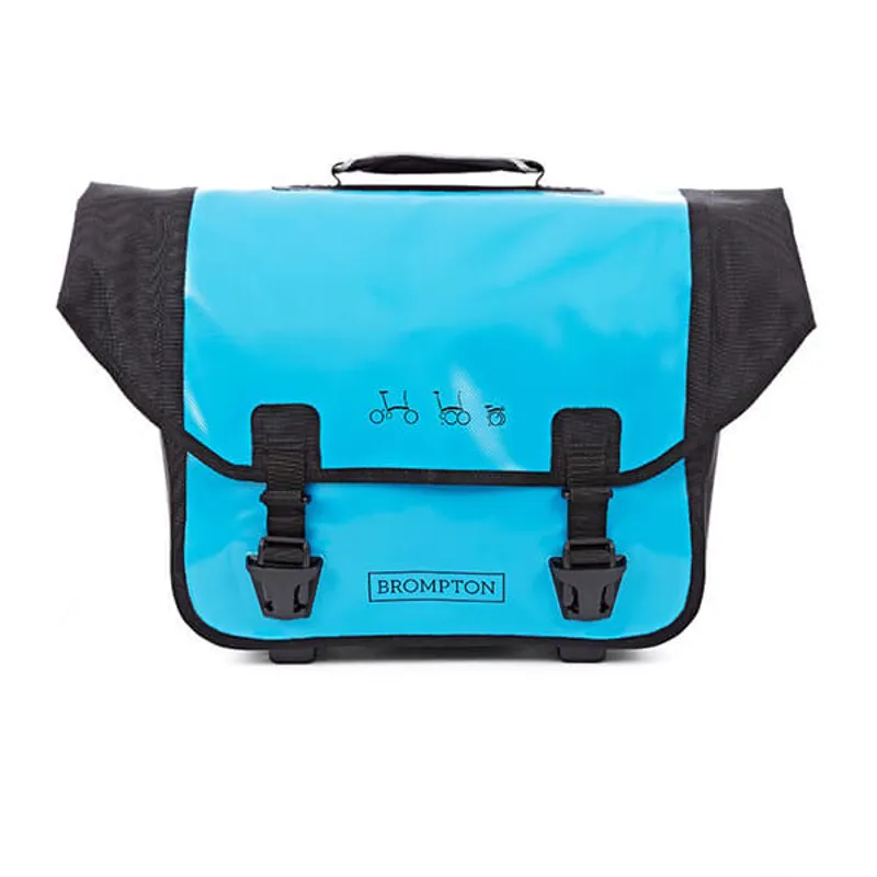 Brompton O Bag Handlebar Bag - Lagoon Blue 6 Brompton O Bag Handlebar Bag - Lagoon Blue - Image 6
