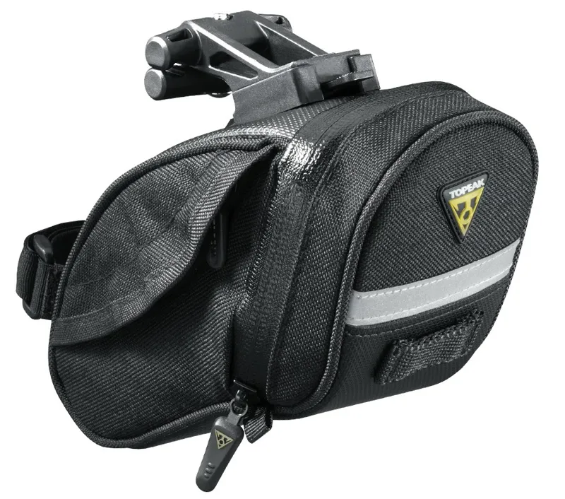 Topeak Aero Wedge DX Quick Clip Saddle Bag - Medium 2 Topeak Aero Wedge DX Quick Clip Saddle Bag - Medium - Image 2