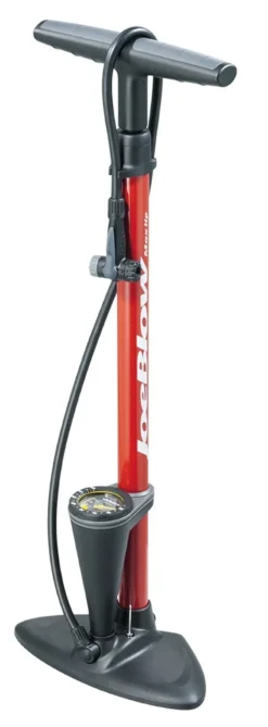 Topeak Joe Blow Max HP Track Pump - 160psi -Bicycle Equipment Store product pumps floor pumps joeblow maxhp joeblow maxhp red 707023366b7a8f461ebad067ee1fb6c8