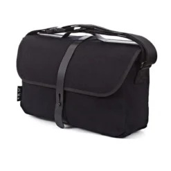 Brompton Shoulder Bag - Black -Bicycle Equipment Store shoulderbagblackalt2