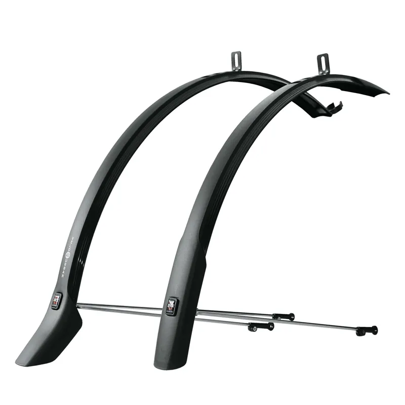 SKS Velo 42 Urban Mudguards Set - Black - 700c 42mm U-Stay 1 SKS Velo 42 Urban Mudguards Set - Black - 700c 42mm U-Stay