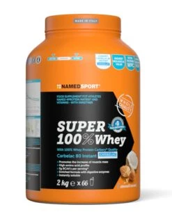 NamedSport Super 100 Whey Protein - 2kg - Tiramisu 6 NamedSport Super 100 Whey Protein - 2kg - Tiramisu -Bicycle Equipment Store super100whey 2kg mandorla threesixty0000 2 1