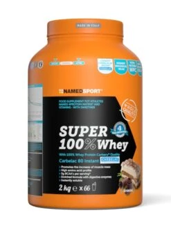 NamedSport Super 100 Whey Protein - 2kg - Chocolate 7 NamedSport Super 100 Whey Protein - 2kg - Chocolate -Bicycle Equipment Store super100whey 2kg tiramisu threesixty0000 2 1