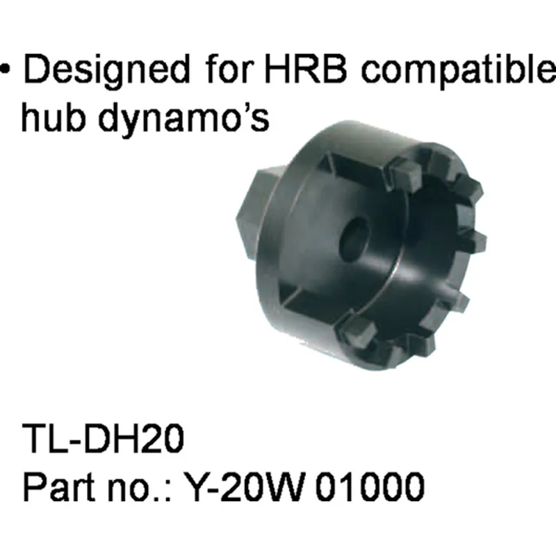 Shimano TL-DH20 Dynamo Hub Cap Tool - Steel 1 Shimano TL-DH20 Dynamo Hub Cap Tool - Steel