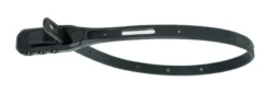 Hiplok Z-Lok Combo Armoured Single Reuseable Tie - Black - 40cm -Bicycle Equipment Store z lok combo black product image
